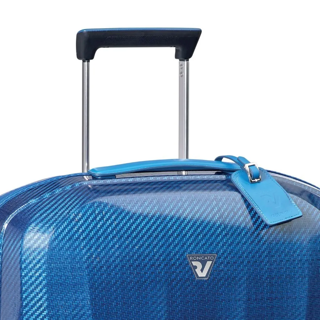 Roncato We Are Glam Carry On 55cm Spinner Suitcase 2kg - Blue