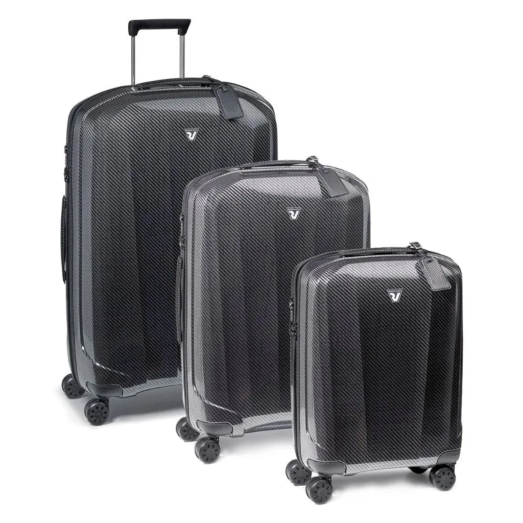 Roncato We Are Glam Hardsided Spinner Suitcase 3Pc Set - Graphite