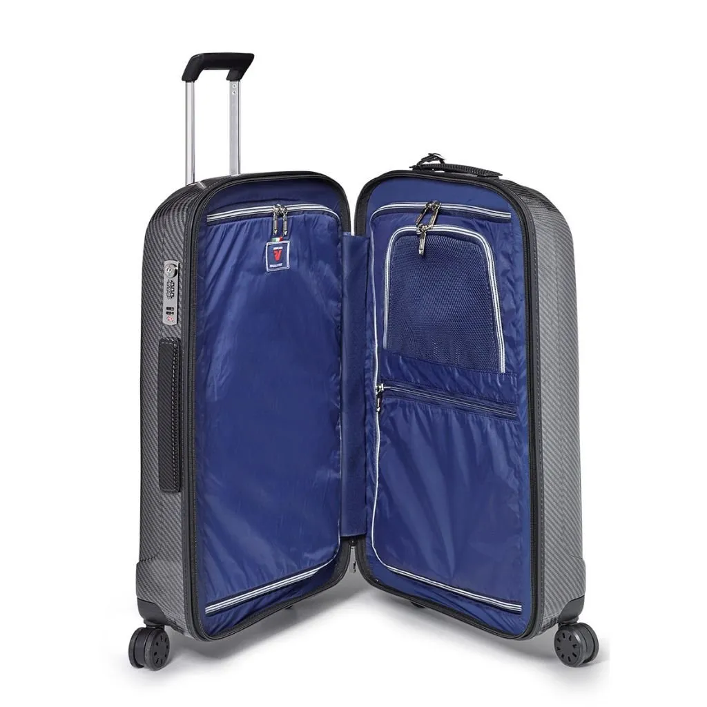 Roncato We Are Glam Hardsided Spinner Suitcase Duo Set - Graphite