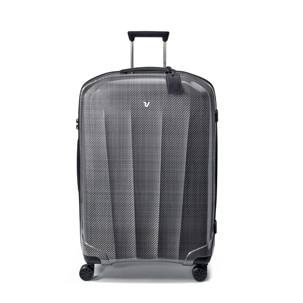 Roncato We Are Glam Hardsided Spinner Suitcase Duo Set - Platinum