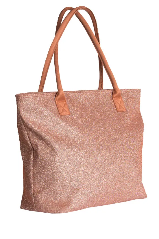 Rose Gold Rebel Tote Bag