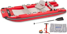 Sea Eagle FastCat 12 Inflatable Catamaran Boat Deluxe Package