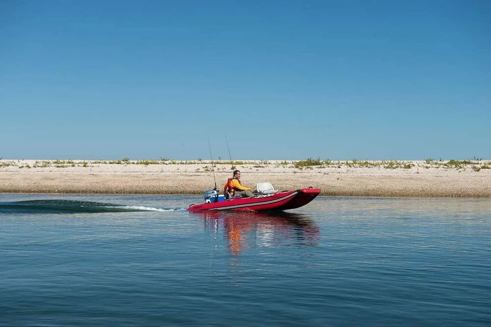 Sea Eagle FastCat 12 Inflatable Catamaran Boat Deluxe Package