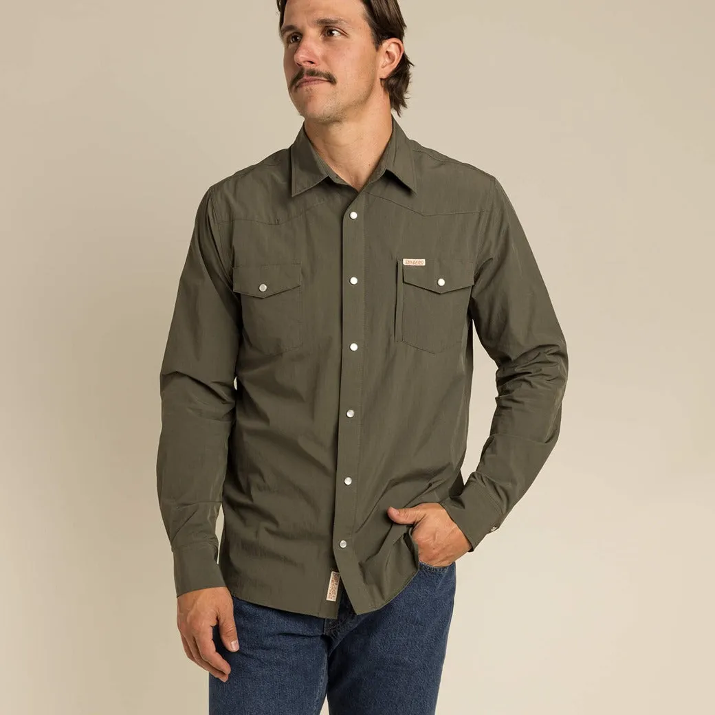 Sendero Provisions Confluence Tech Shirt in Desert Sage