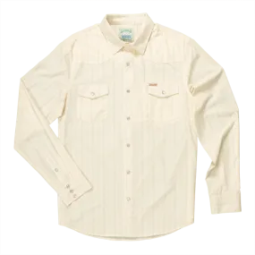 Sendero Provisions Confluence Tech Shirt in Vintage White/Khaki