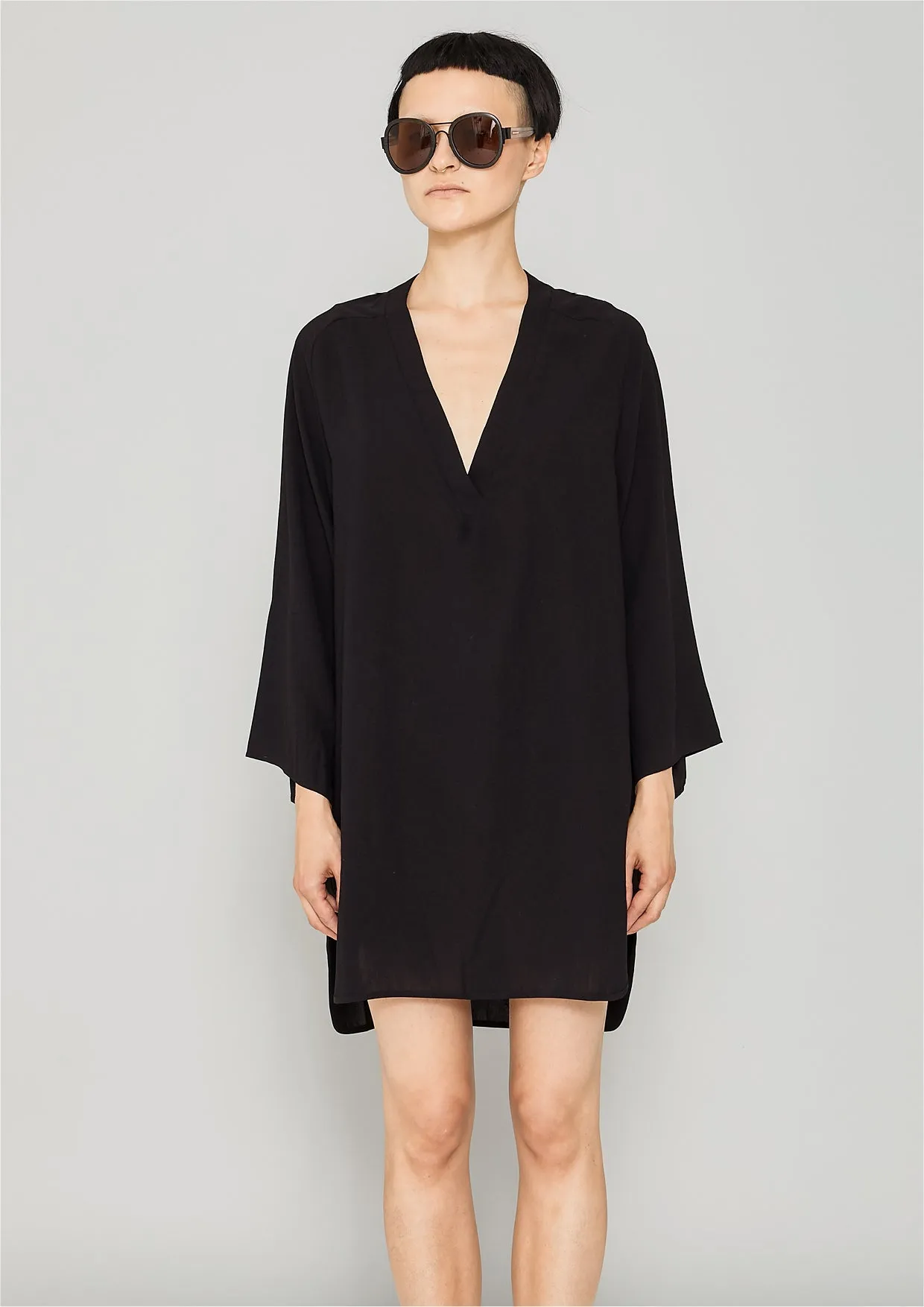 SHIRT/DRESS - black