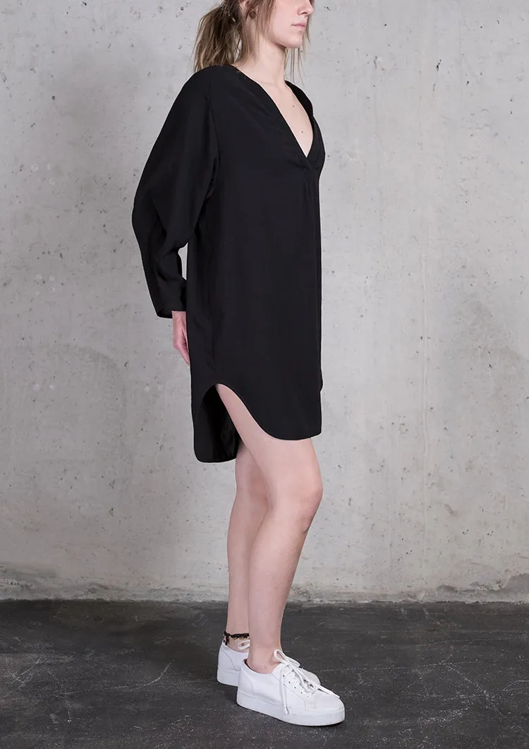 SHIRT/DRESS - black