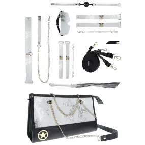 Shots Ouch! Florence Bondage Collection Kit With Bag - White