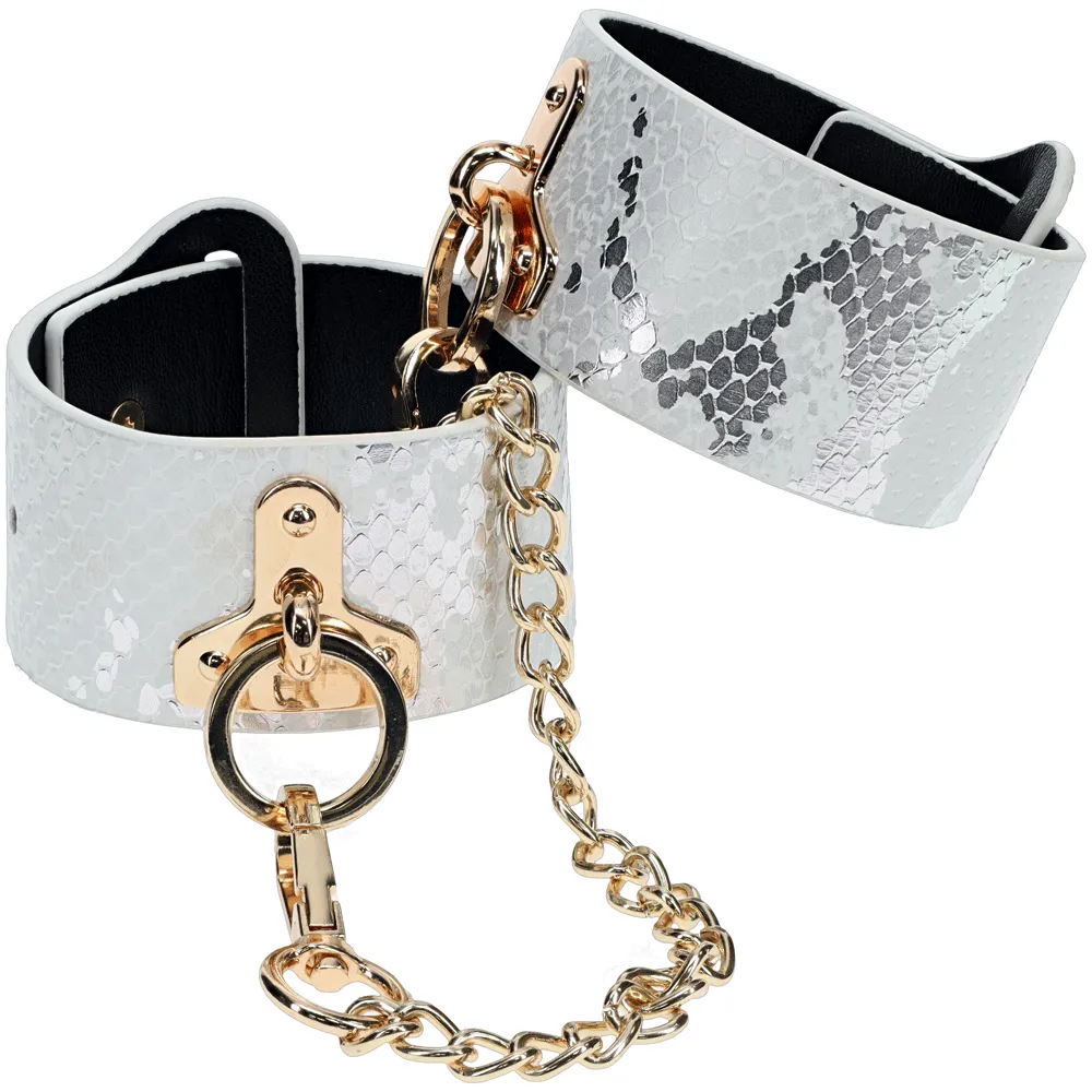 Shots Ouch! Florence Bondage Collection Kit With Bag - White