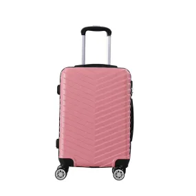 Slimbridge 20" Carry On Travel Luggage Rose 20 inch