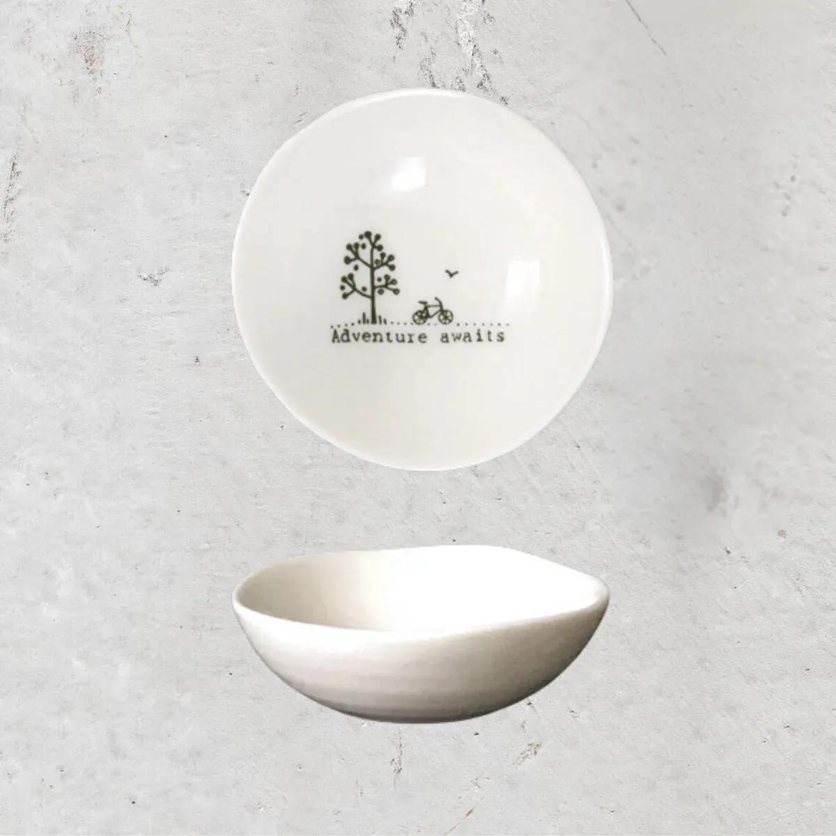 Small Trinket Dish - Adventure Awaits!