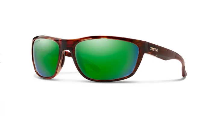 Smith Optics Redding - Tortoise ChromaPop Glass Polarized Green Mirror