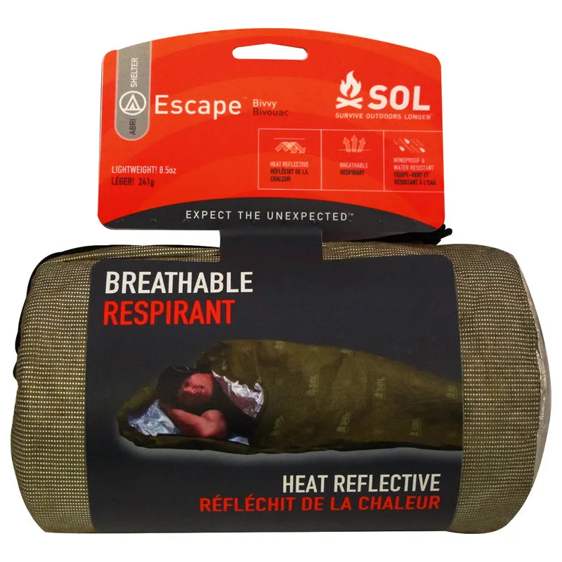 SOL Escape Bivy Bag Tactical Olive Green