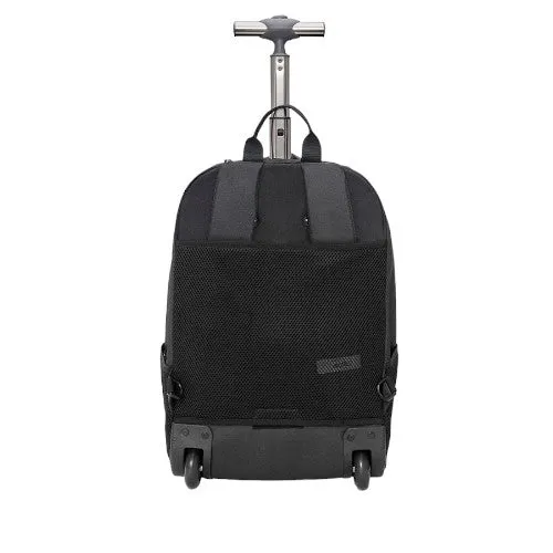 Solo New York Unisex's Bleeker Rolling Backpack, Black, Fits up to 15.6" Laptop