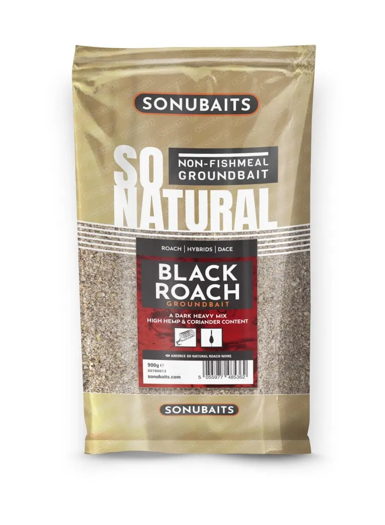 SonuBaits So Natural Black 1kg