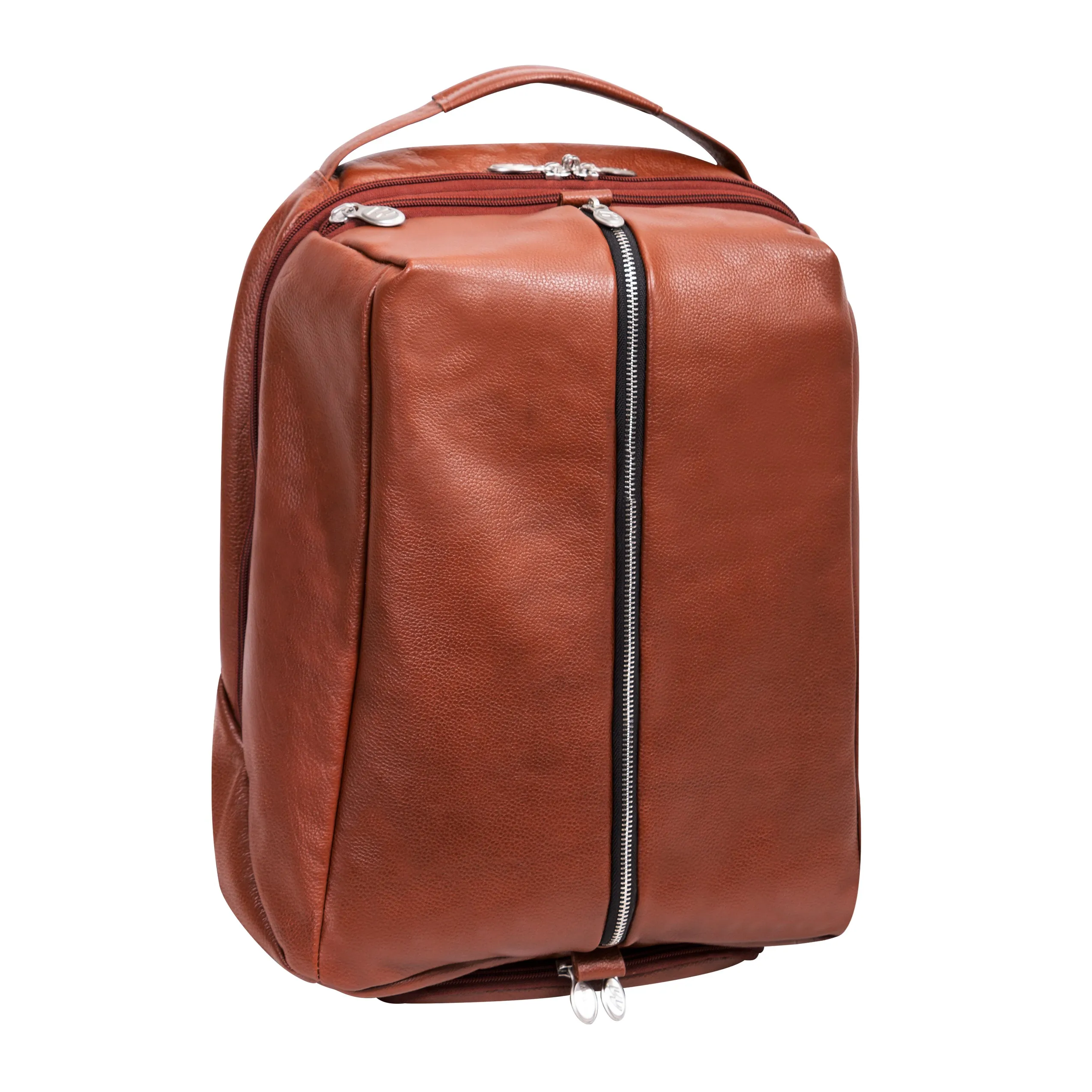 SOUTH SHORE | 17” Leather Overnight Laptop Backpack