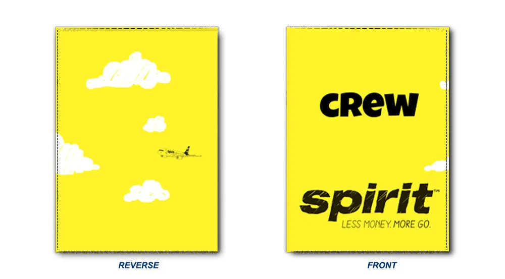 Spirit CREW-Passport Cover