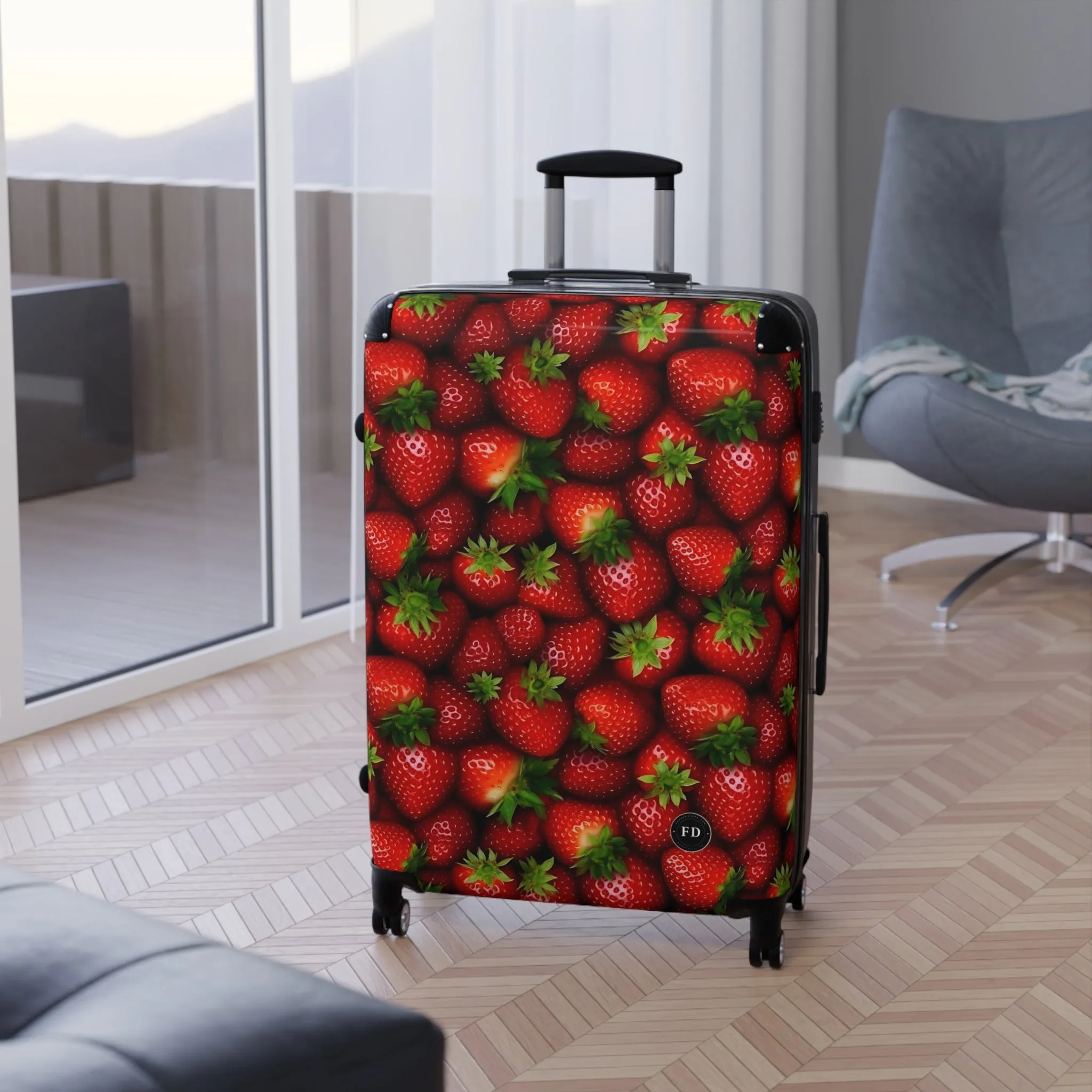 Strawberry Suitcase