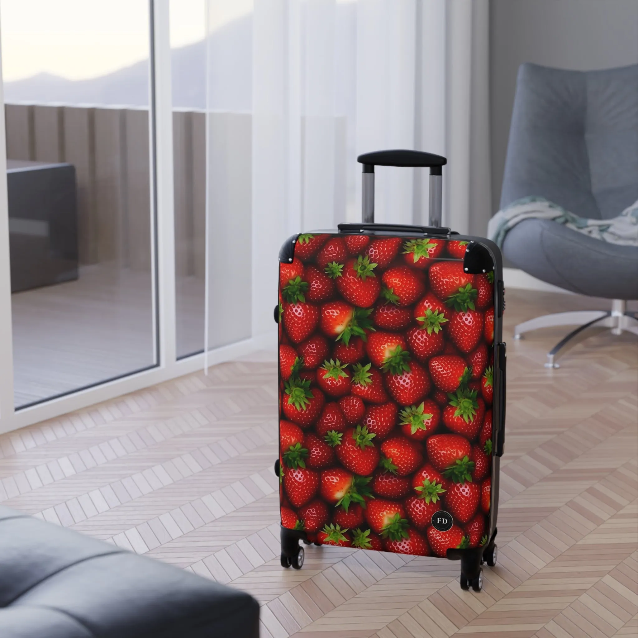 Strawberry Suitcase