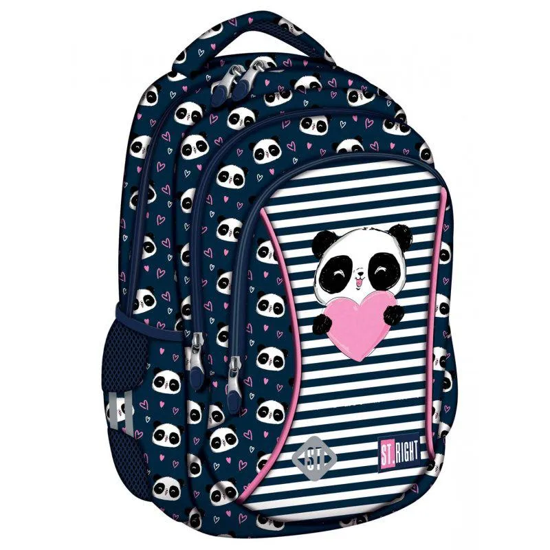 St.Right - Panda Love - 3 Compartment Backpack