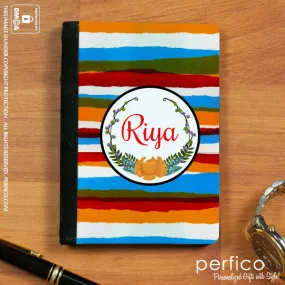 Stripes © Personalized Passport Cover and Holder