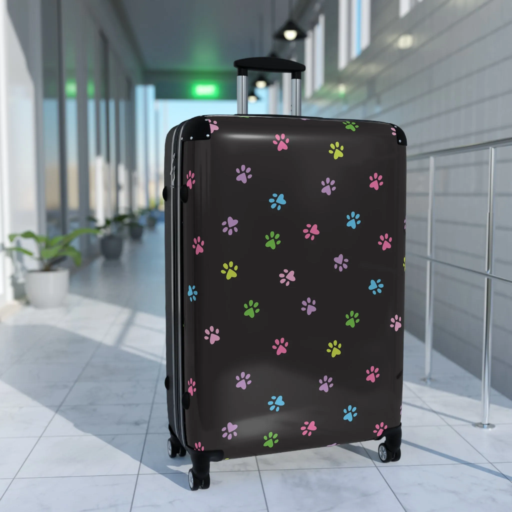 Suitcase - Paw Prints