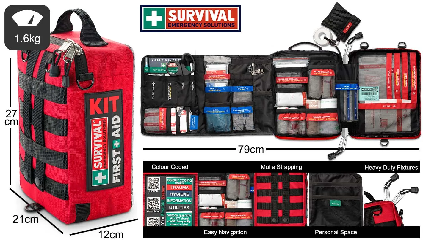 SURVIVAL Family First Aid KIT PLUS