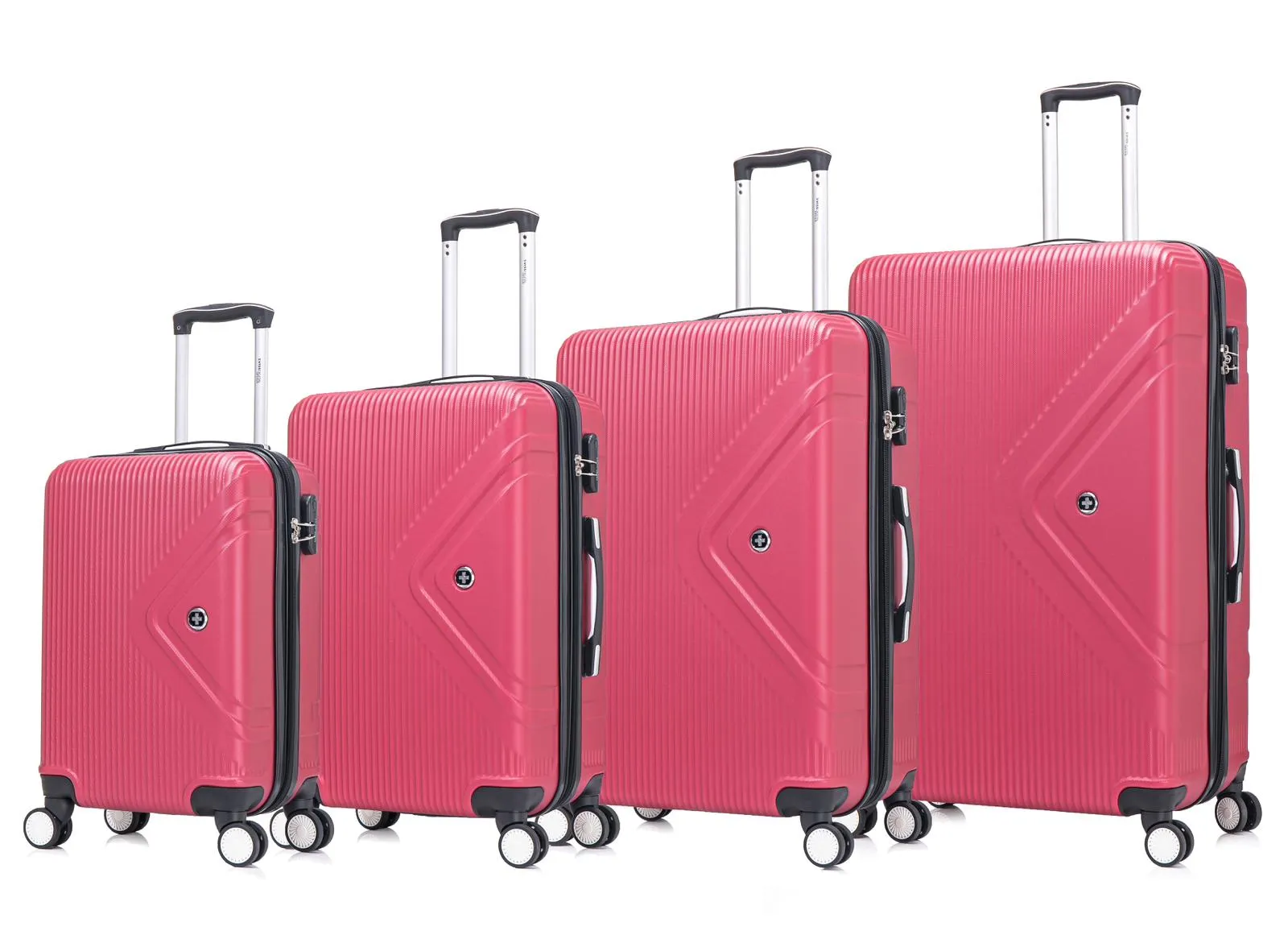 Swiss Digital® Crosslite SET-4 Piece luggage set