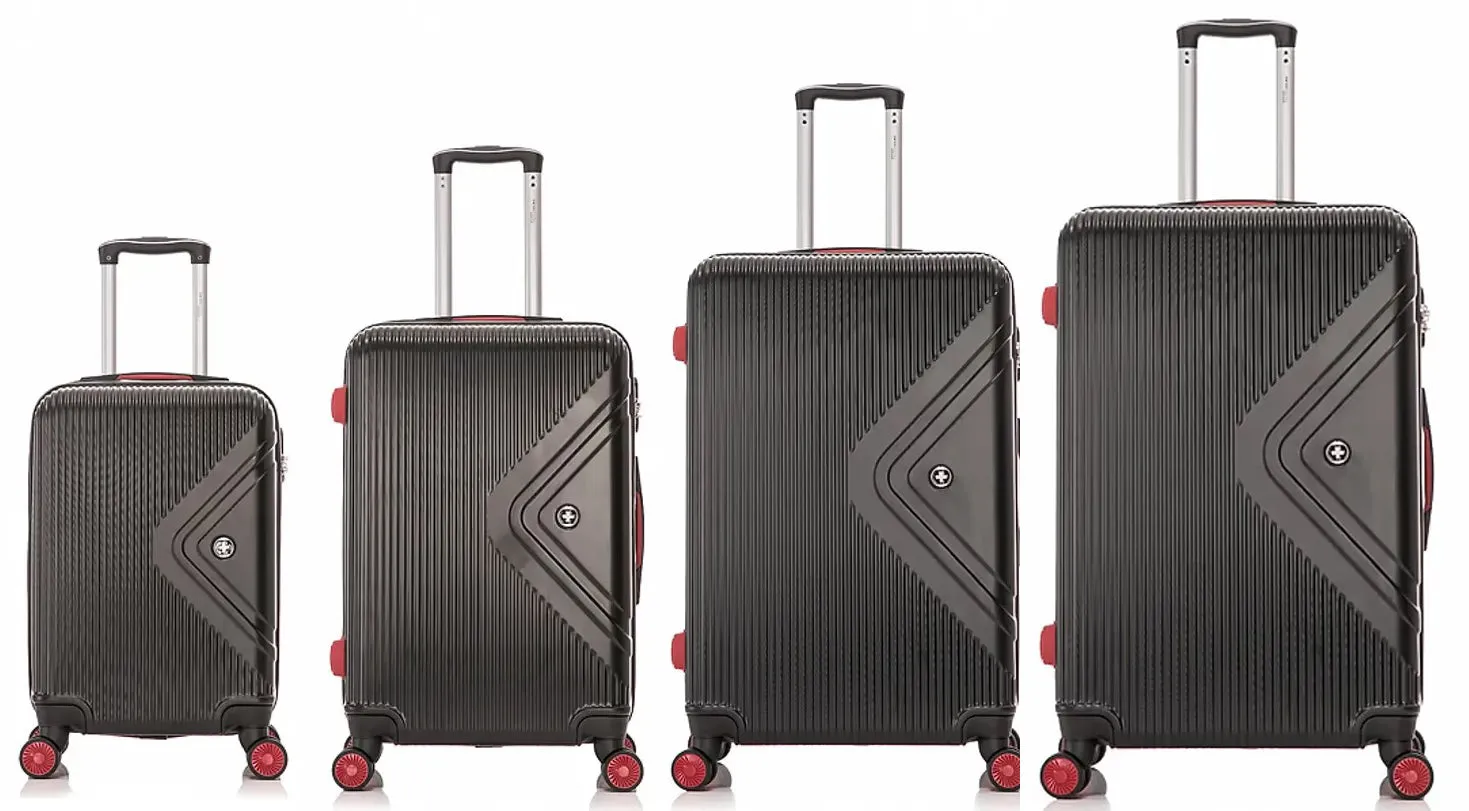 Swiss Digital® Crosslite SET-4 Piece luggage set