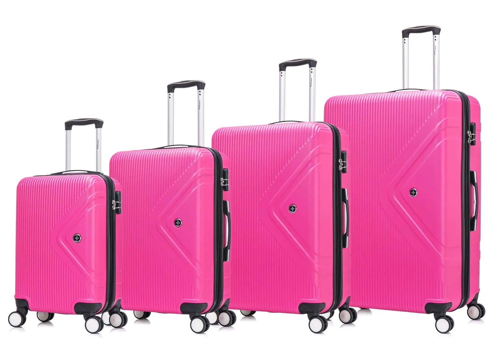 Swiss Digital® Crosslite SET-4 Piece luggage set