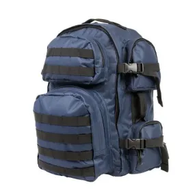 Tactical Backpack - Blue-Black Trim