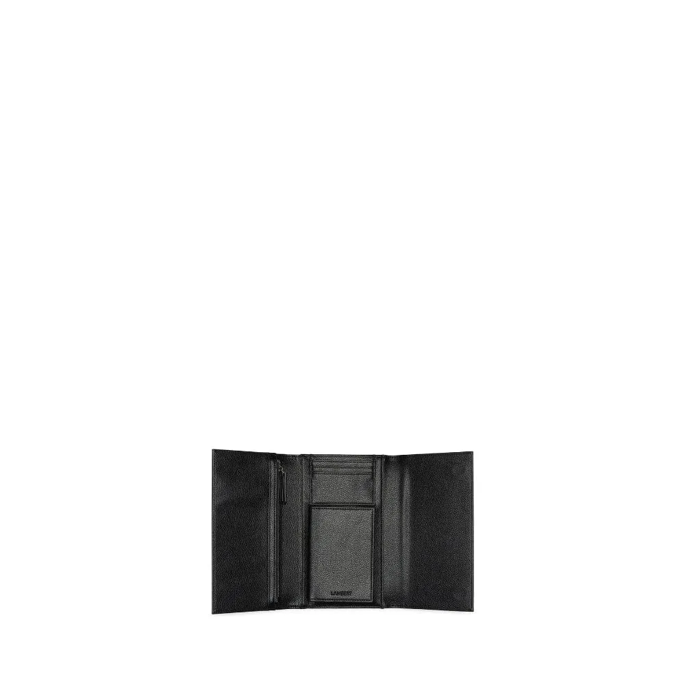 The Atlas - Black Vegan Leather Passport Holder