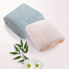 The Better Home Microfiber Bath Towel for Bath | Soft, Lightweight, Absorbent and Quick Drying Bath Towel for Men & Women | 140cm X 70cm (Pack of 4, Pink Beige) (Pack of 2, Green Beige)