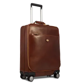 The Bridge - Story Viaggio Trolley Suitcase in Brown