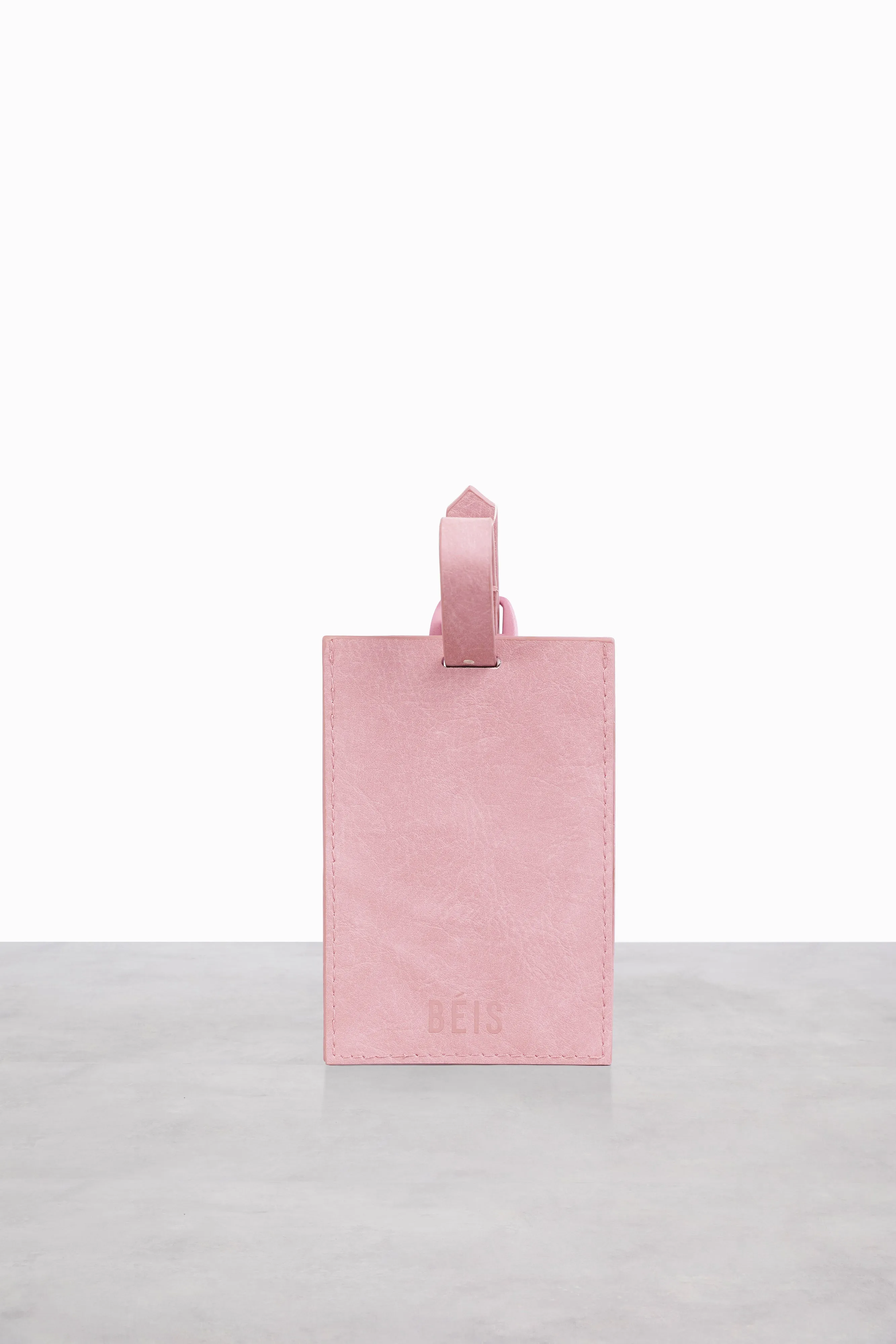 The Passport and Luggage Tag Set in Atlas Pink