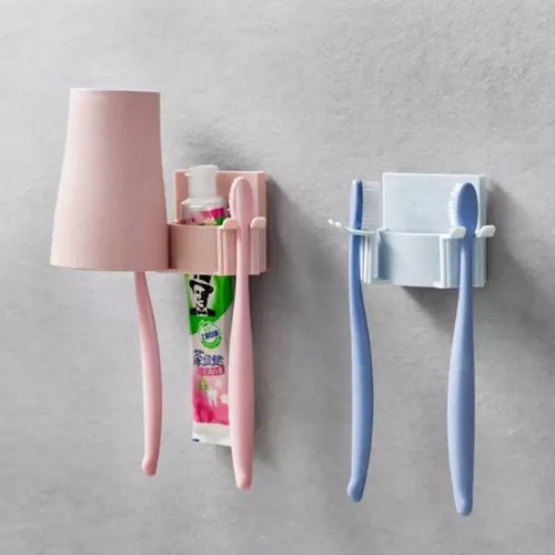 Toothpaste and Toothbrush Holder