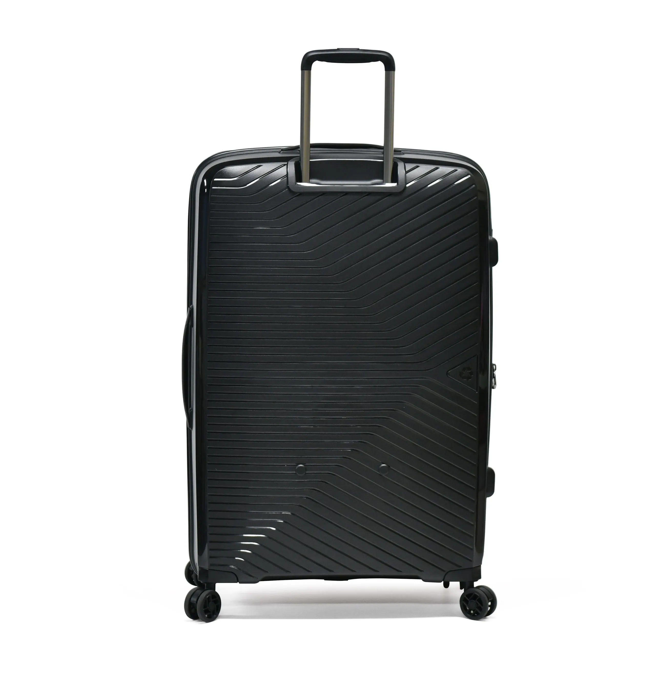 Tosca - Space X 29in Large dual opening Suitcase - Black