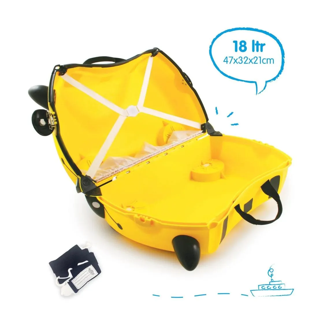 Trunki Bernard the Bee Ride on Suitcase