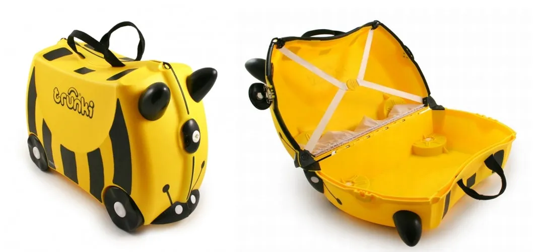 Trunki Luggage - Bernard the Bee  (With 5 years Warranty)