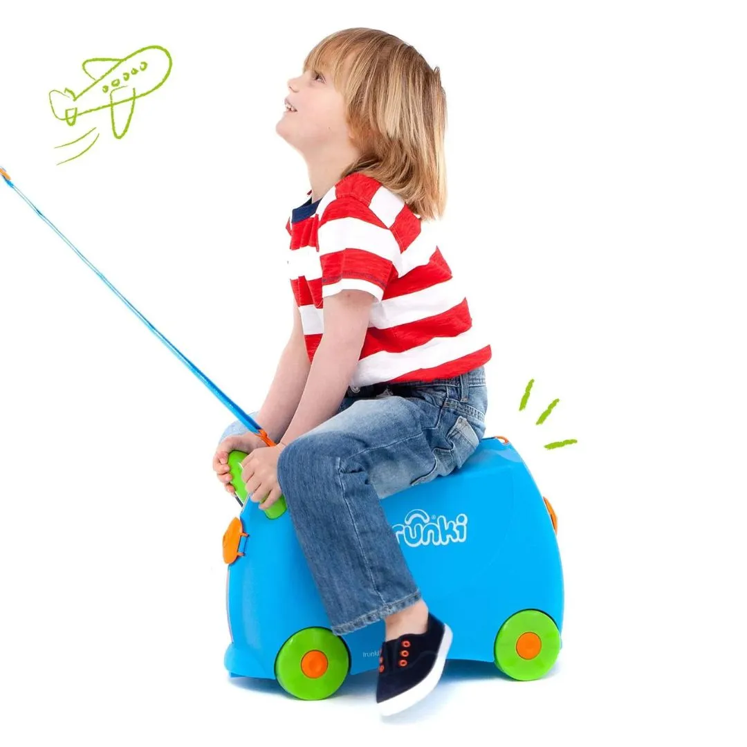 Trunki: Terrance Blue Ride on Suitcase