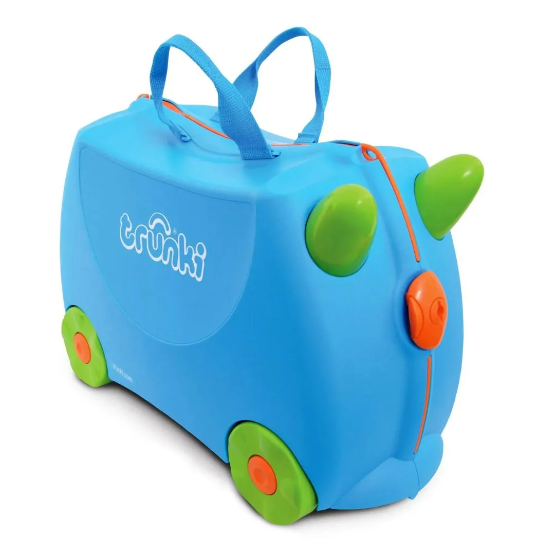 Trunki: Terrance Blue Ride on Suitcase