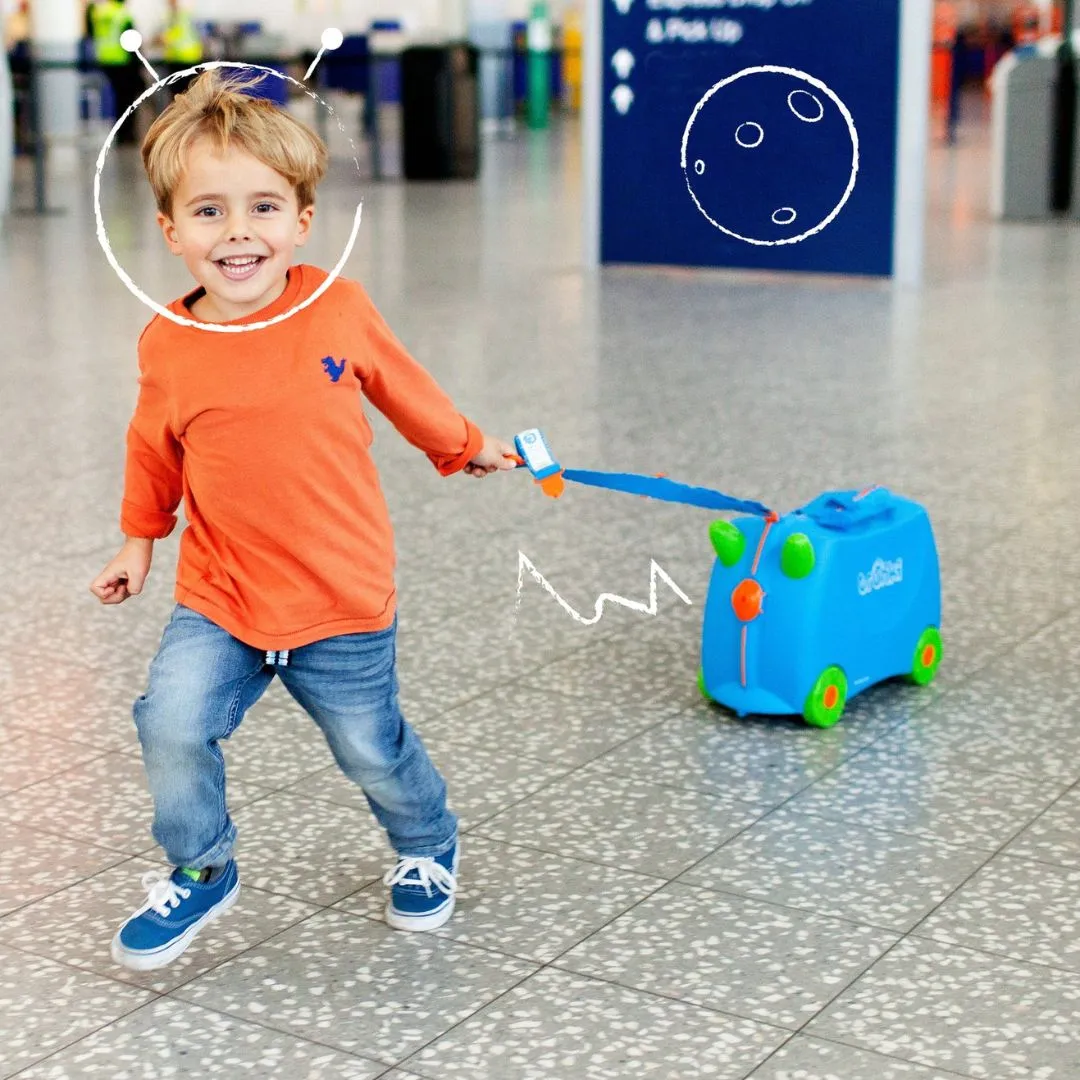 Trunki: Terrance Blue Ride on Suitcase