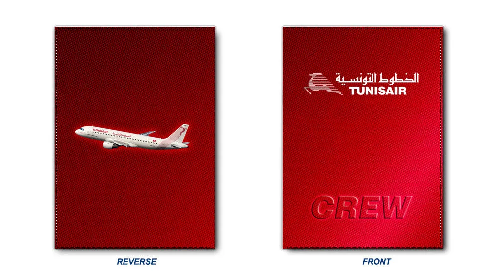 TUNISAIR LOGO - Passport Cover