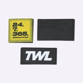 TWL - EVERYDAY RUBBER PATCHES - 3PK