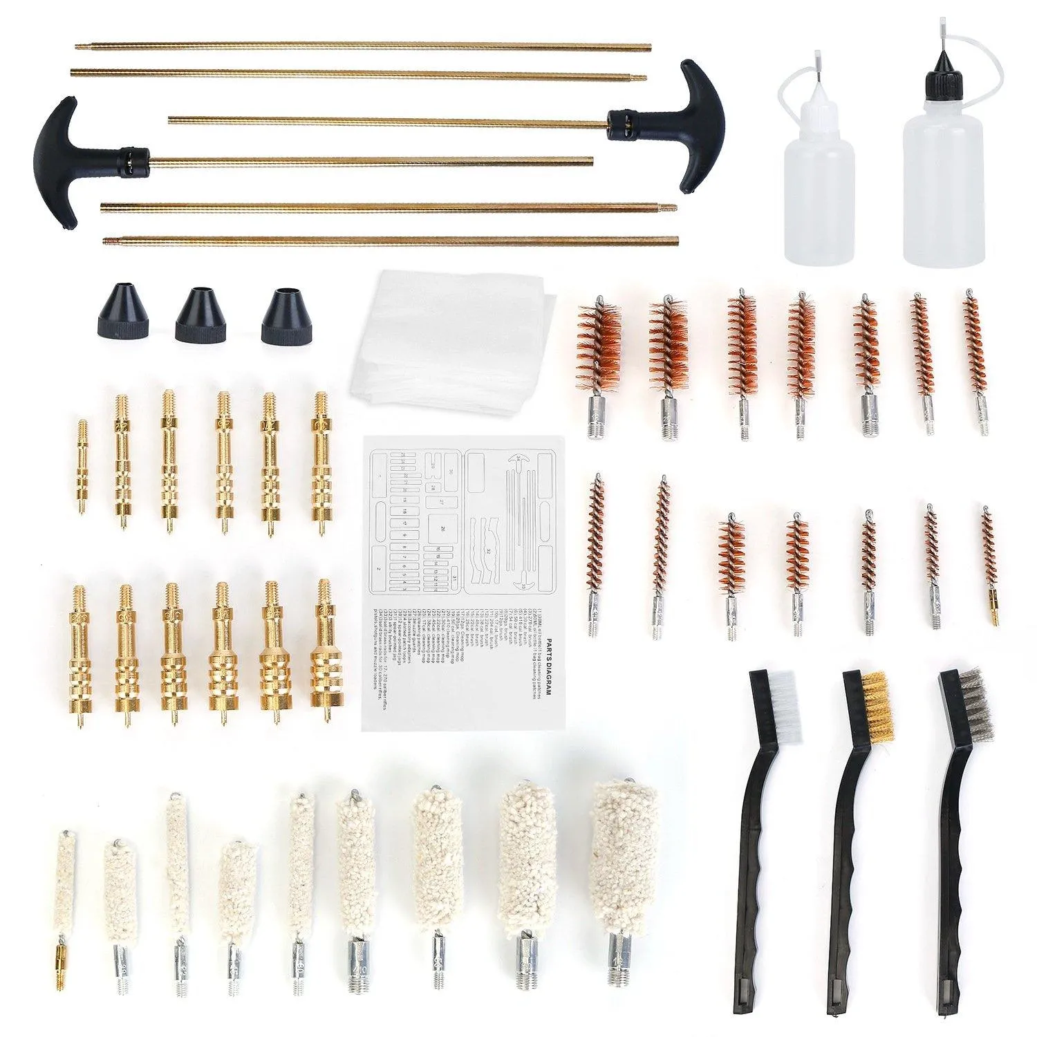 Universal Gun Cleaning Kit with Carrying Case