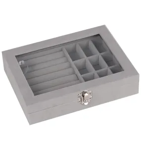 Velvet Easy View Jewelry Organizer