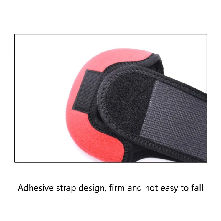 Water Drop-Shaped Fishing Wheel Protective Case Neoprene Fish Wheel Bag(Red)