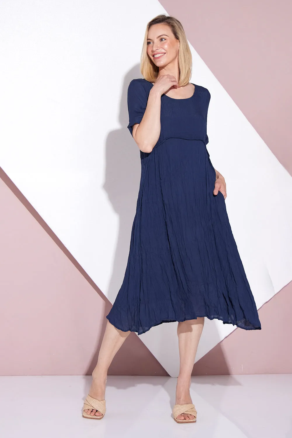 Waterhouse Dress - Navy