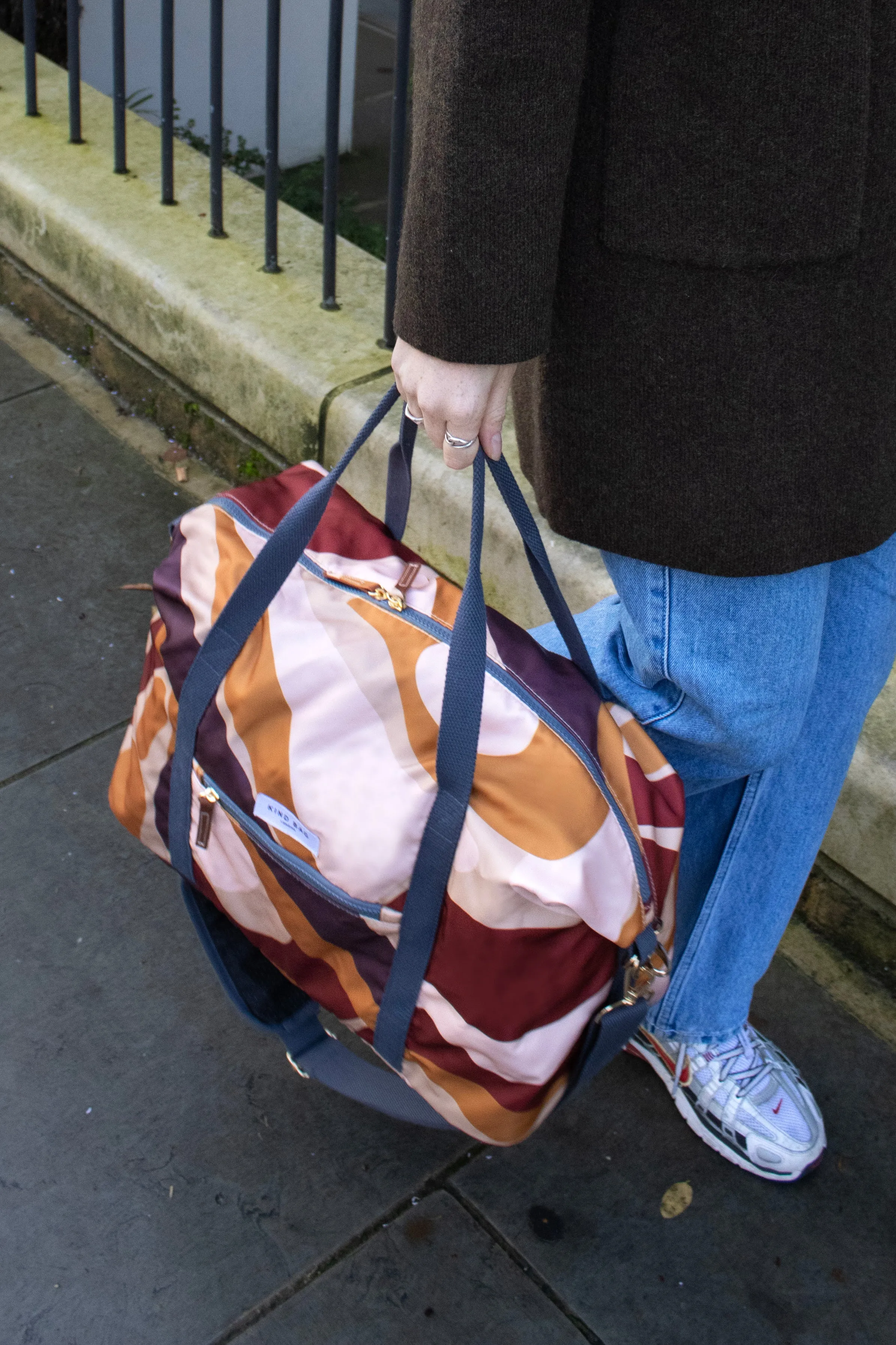 Weekender Bag | Abstract Caramel