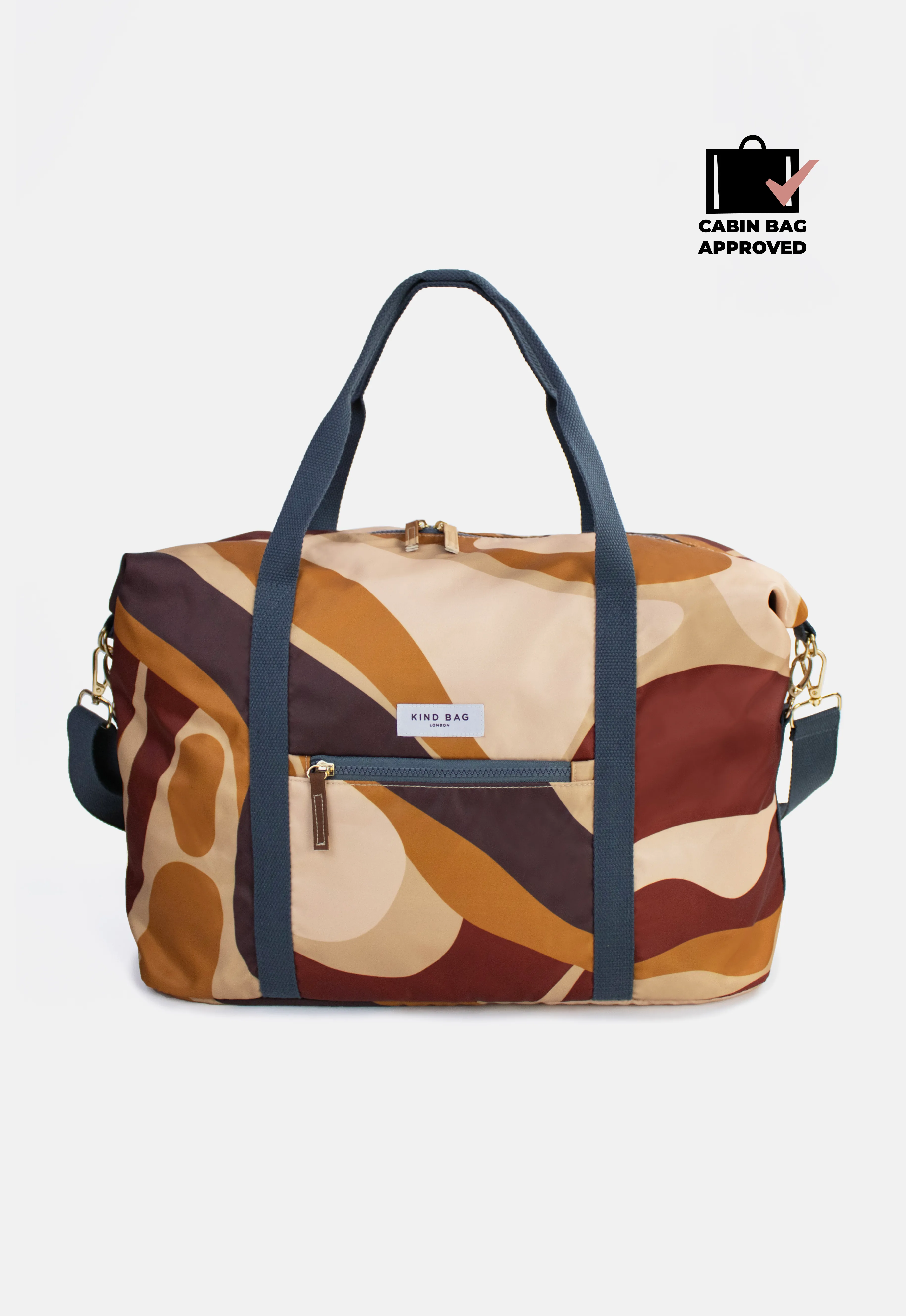 Weekender Bag | Abstract Caramel